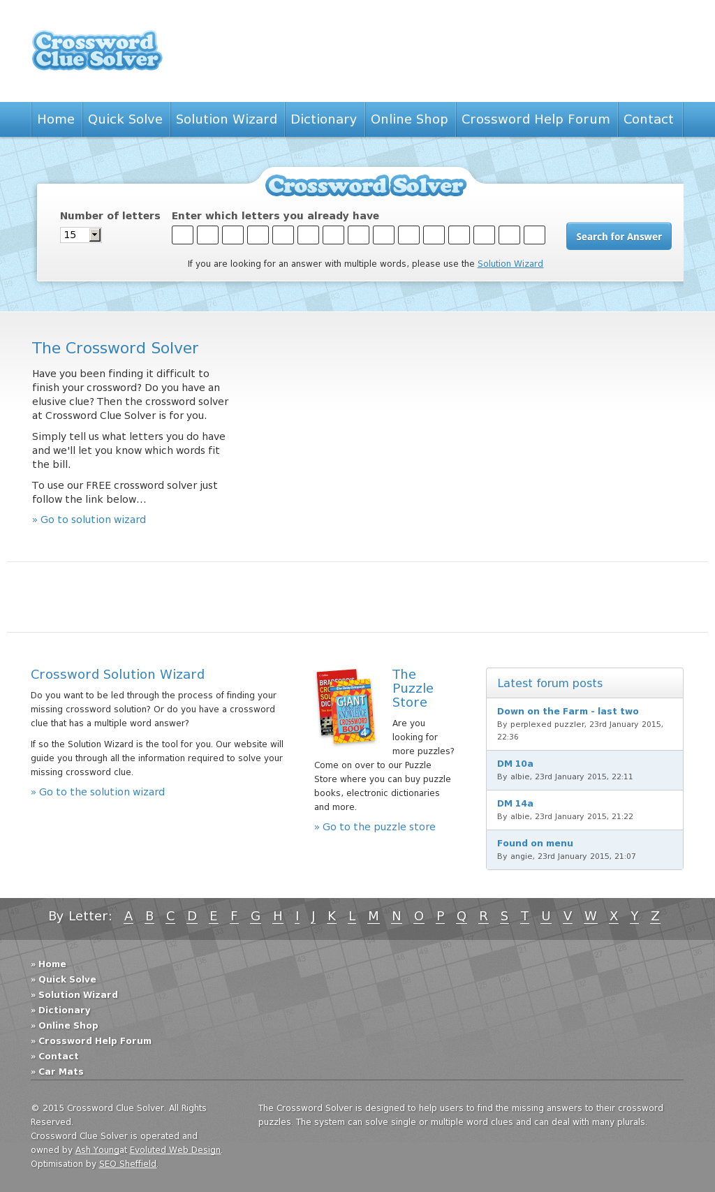 The Crossword Solver Quick Solve Goimages U