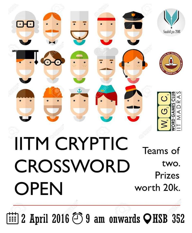 THE HINDU CROSSWORD CORNER CRYPTIC CROSSWORD OPEN IIT Madras 02 Apr 2016