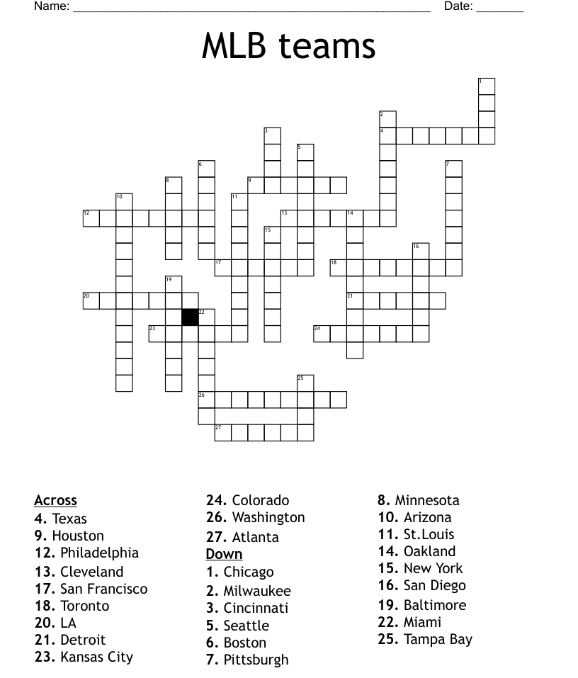 Toronto Sun Crossword Puzzle Printable James Crossword Puzzles
