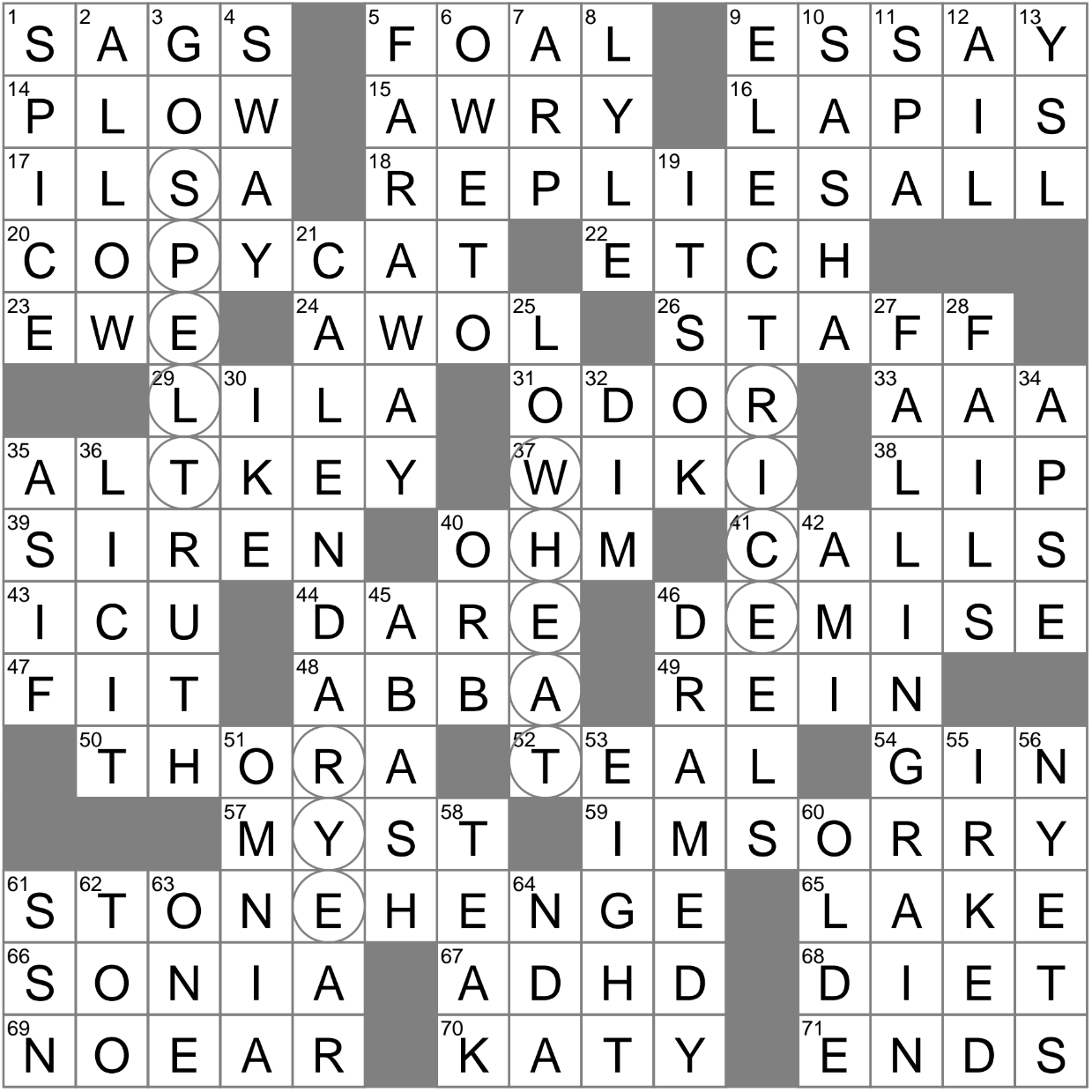 Wannabe Crossword Clue Archives LAXCrossword