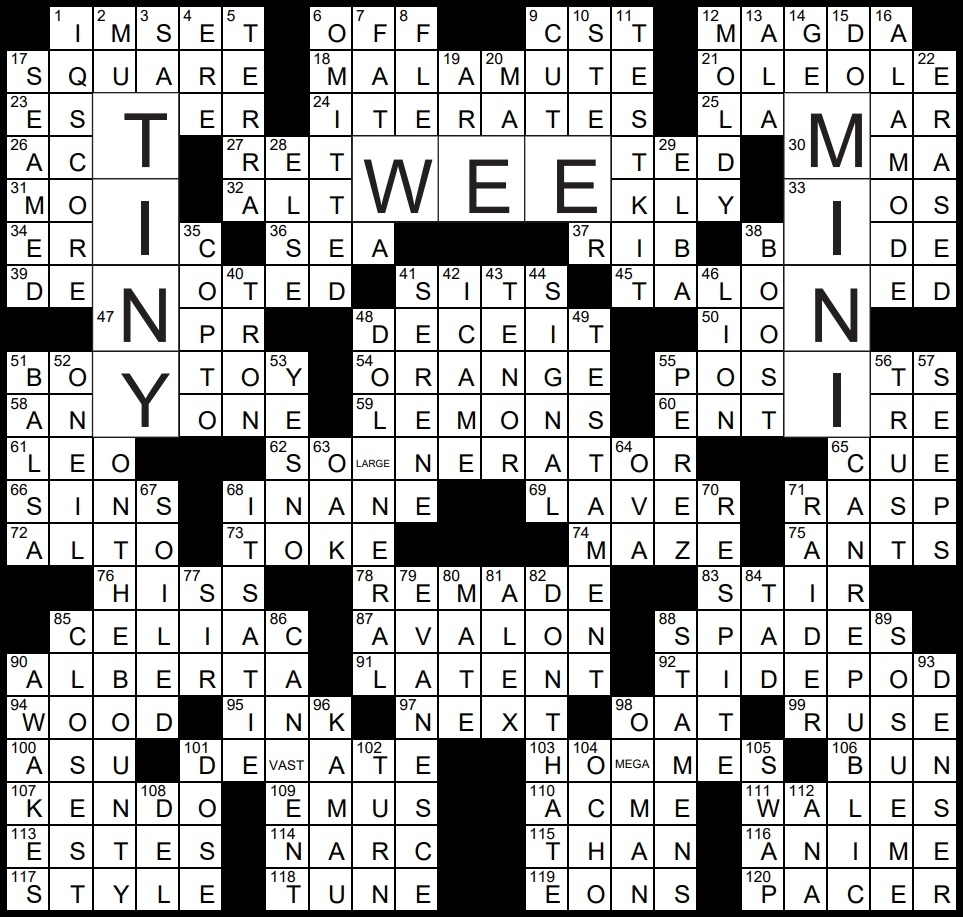 Washington Post Crossword Printable Version Free Crossword Puzzles 