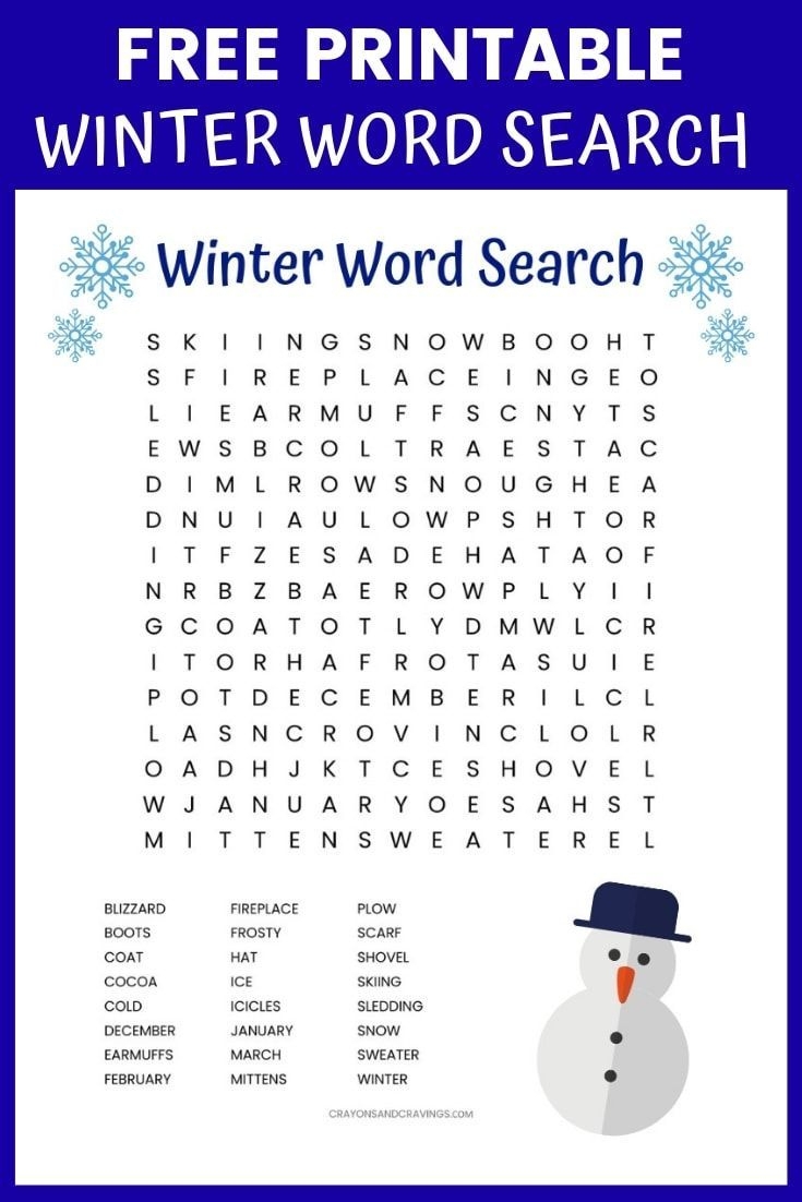 Winter Word Puzzles Compound Words Vocabulary Worksheets Woo Jr 