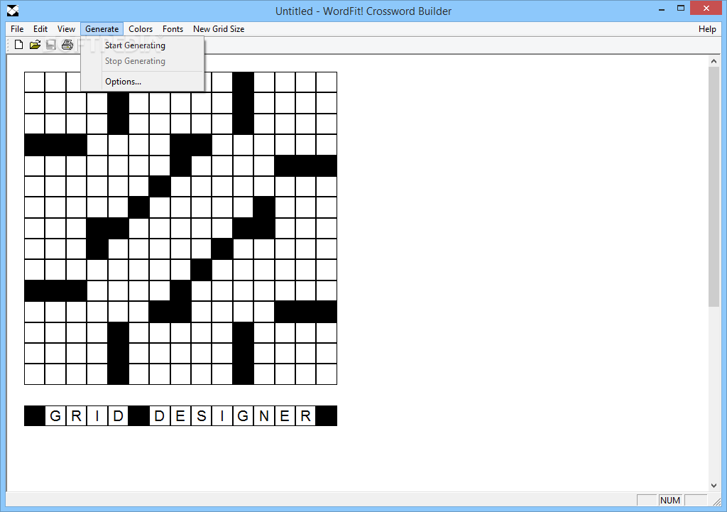 WordFit Crossword Builder 6 0 6 04 Download Review Screenshots