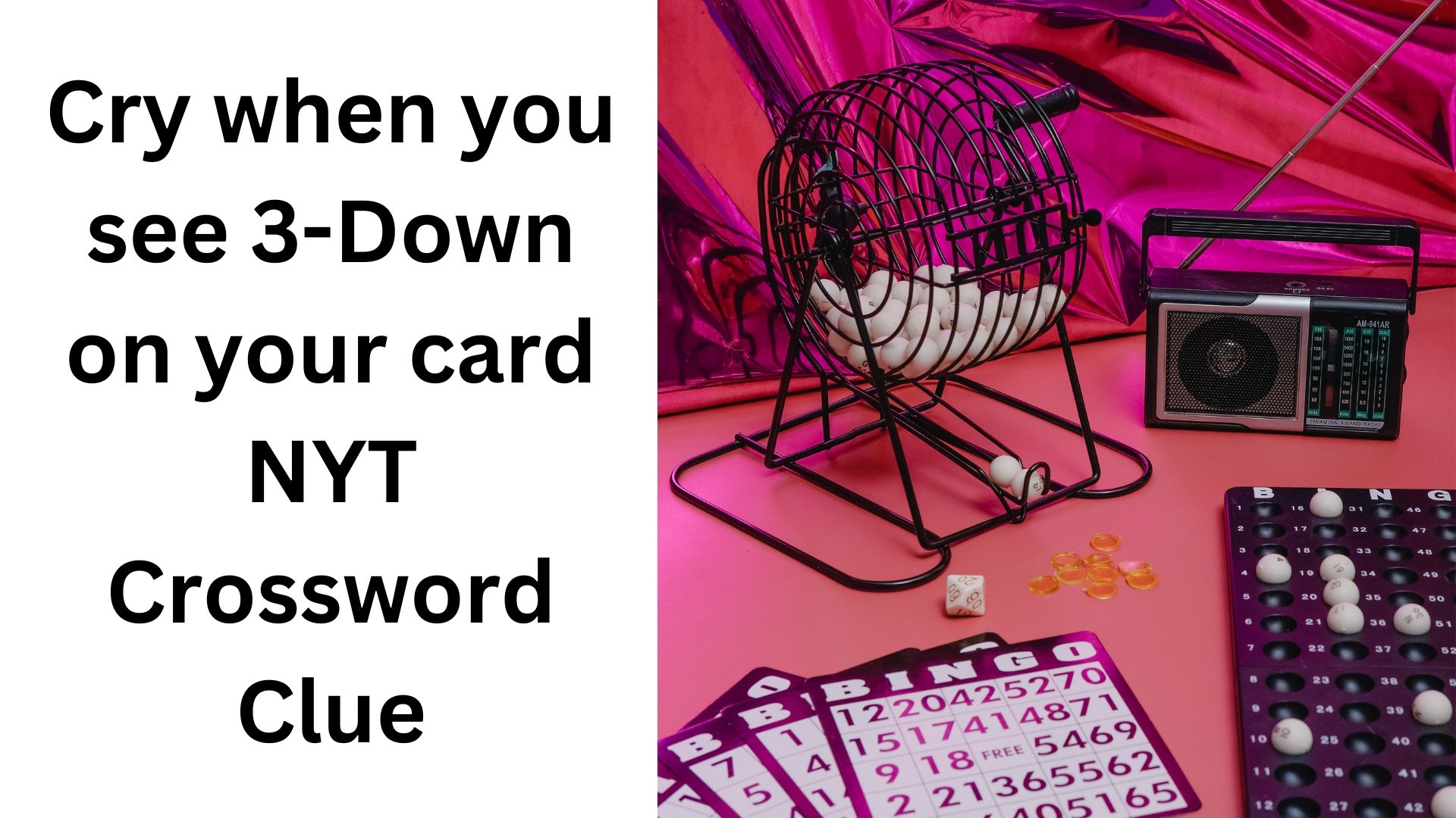 Wordplay Unraveled Solving The Cry Crossword Puzzle Clue