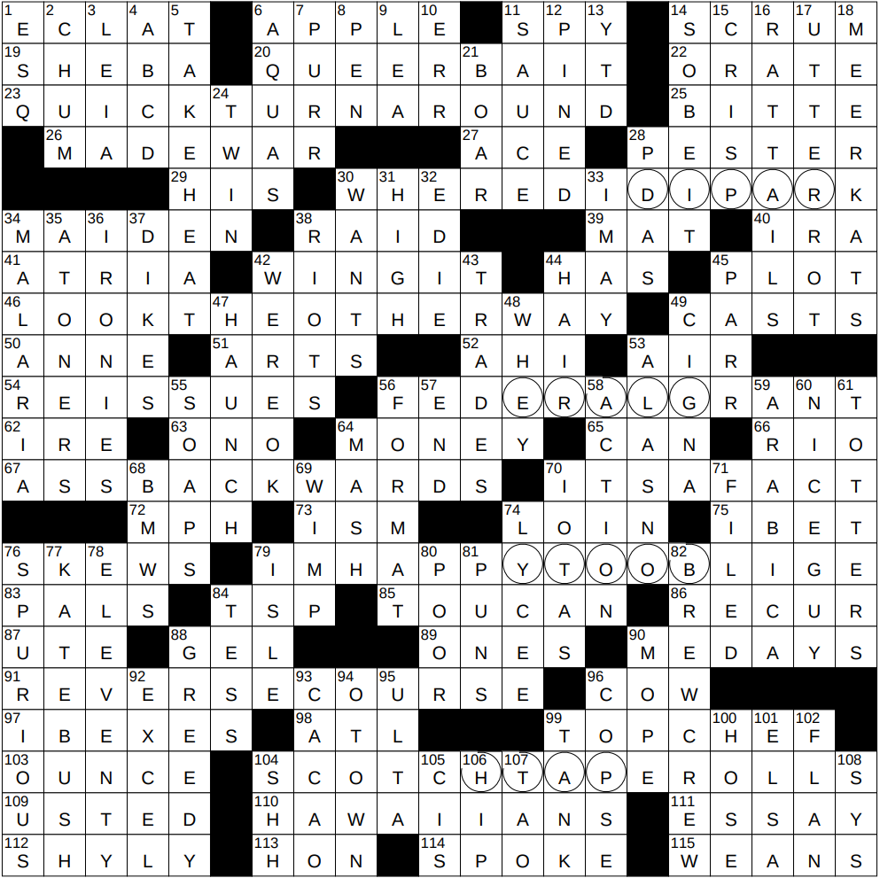 0223 25 NY Times Crossword 23 Feb 25 Sunday NYXCrossword 0223 25 NY Times Crossword 23 Feb 25 Sunday NYXCrossword