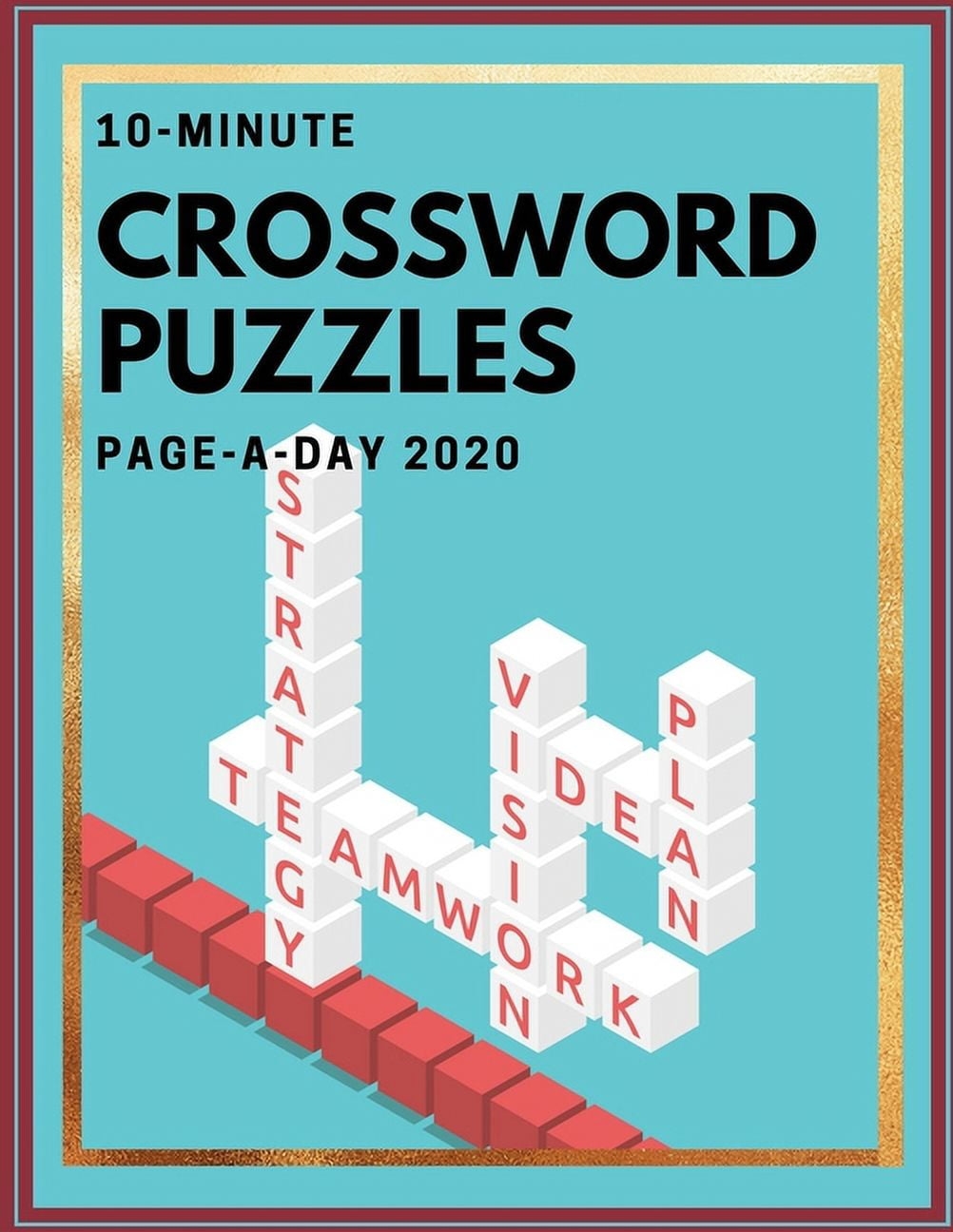10 Minute Crossword Puzzles Page A Day 2020 Daily Commuter 