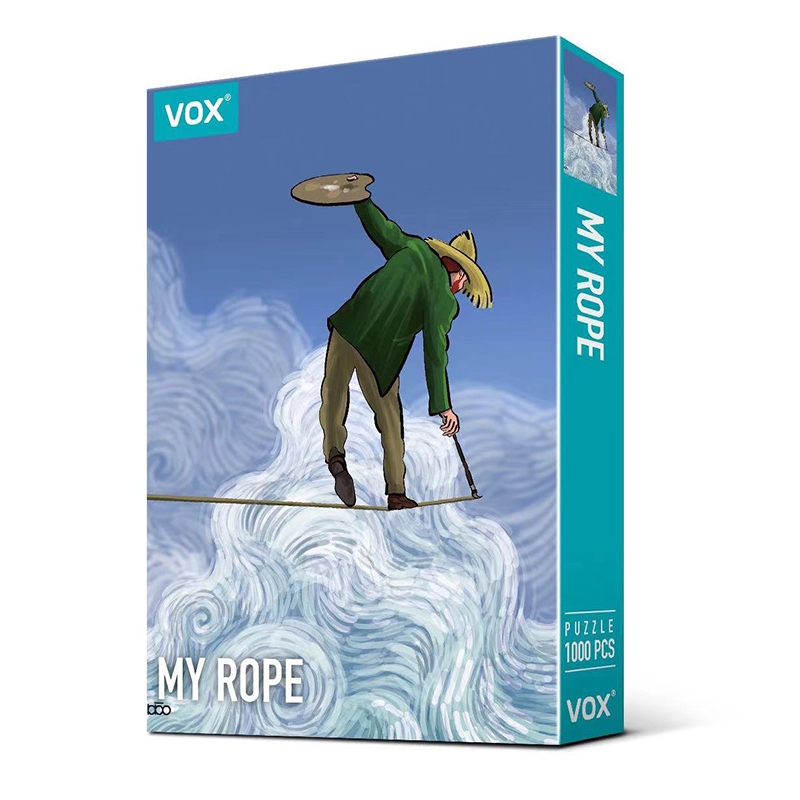 1000pcs Van Gogh Puzzle Vox Puzzle My Rope