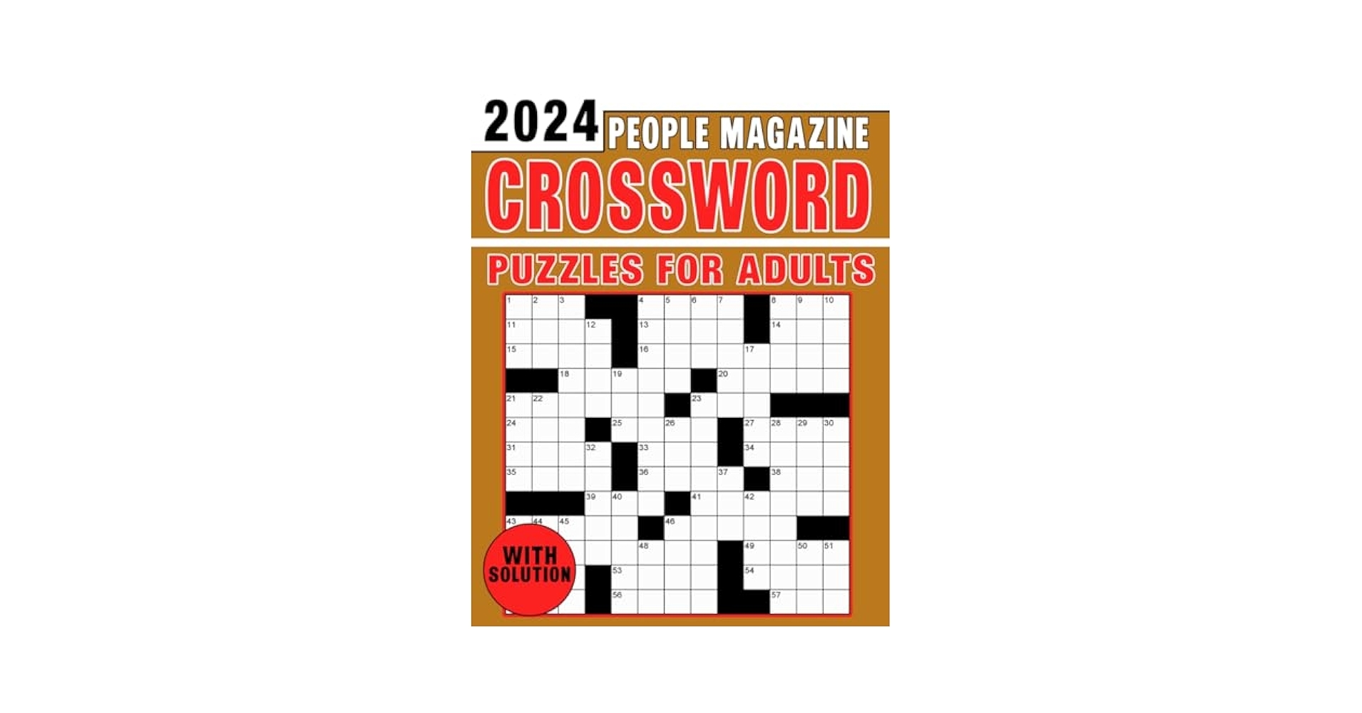 2024 People Magazine Crossword Puzzles For Adults With Solution 