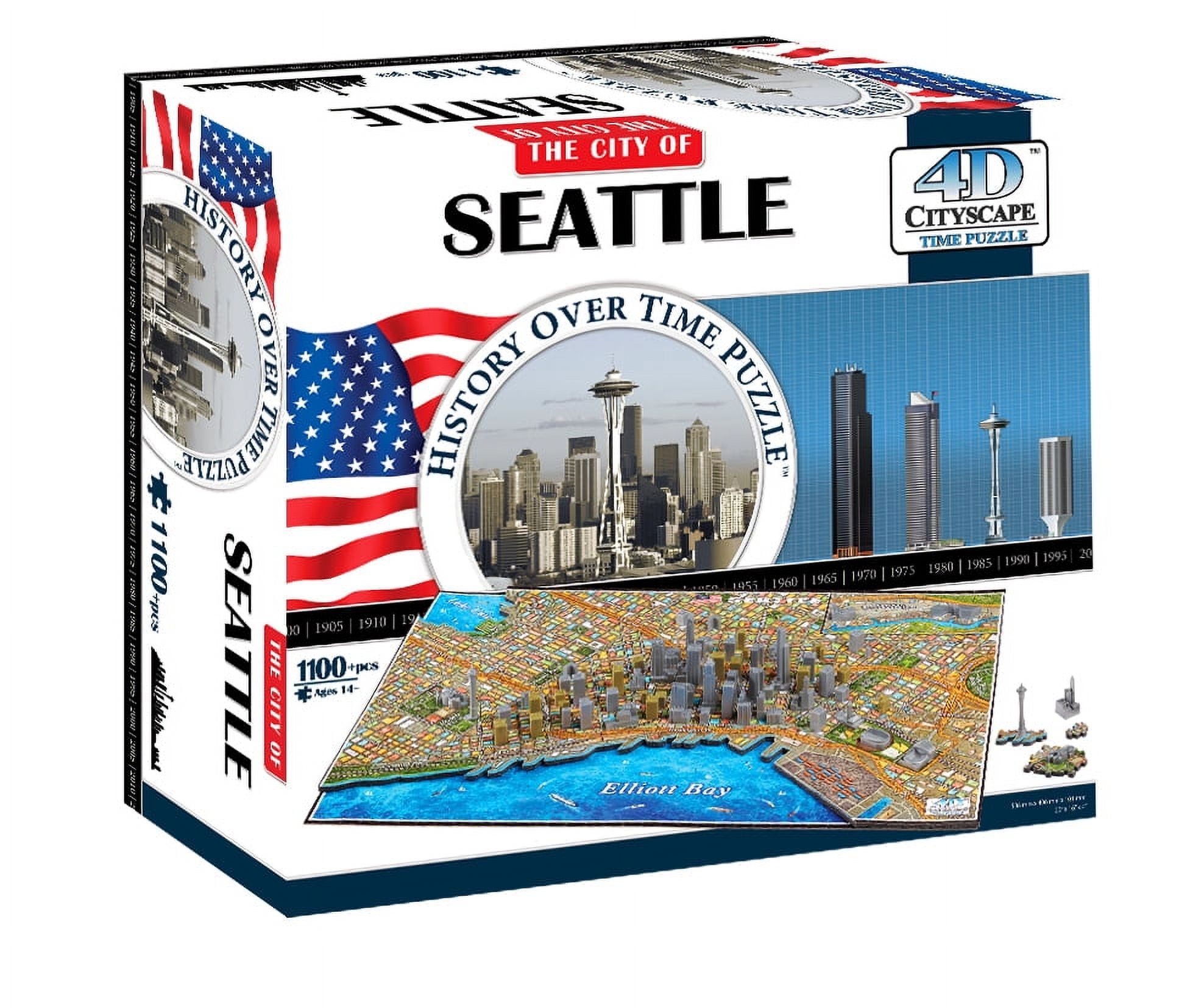 4D City Scape Seattle Other Walmart