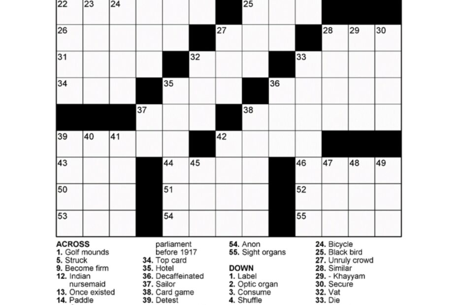60 Large Print Crossword Puzzles Vol 2 Etsy