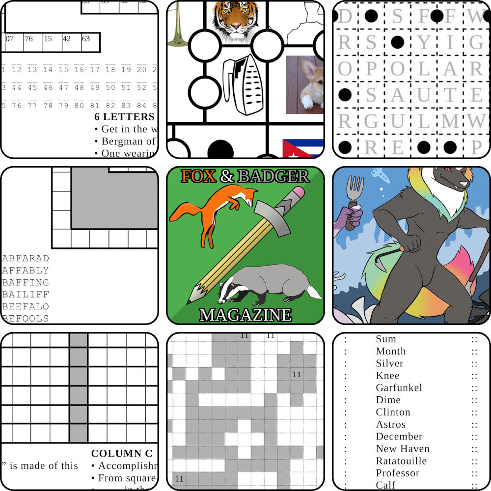 A Cleverly Titled Logic Puzzle Blog Outside The Fox Puzzles Year 1 Also Fox U0026 Badger Magazine 7