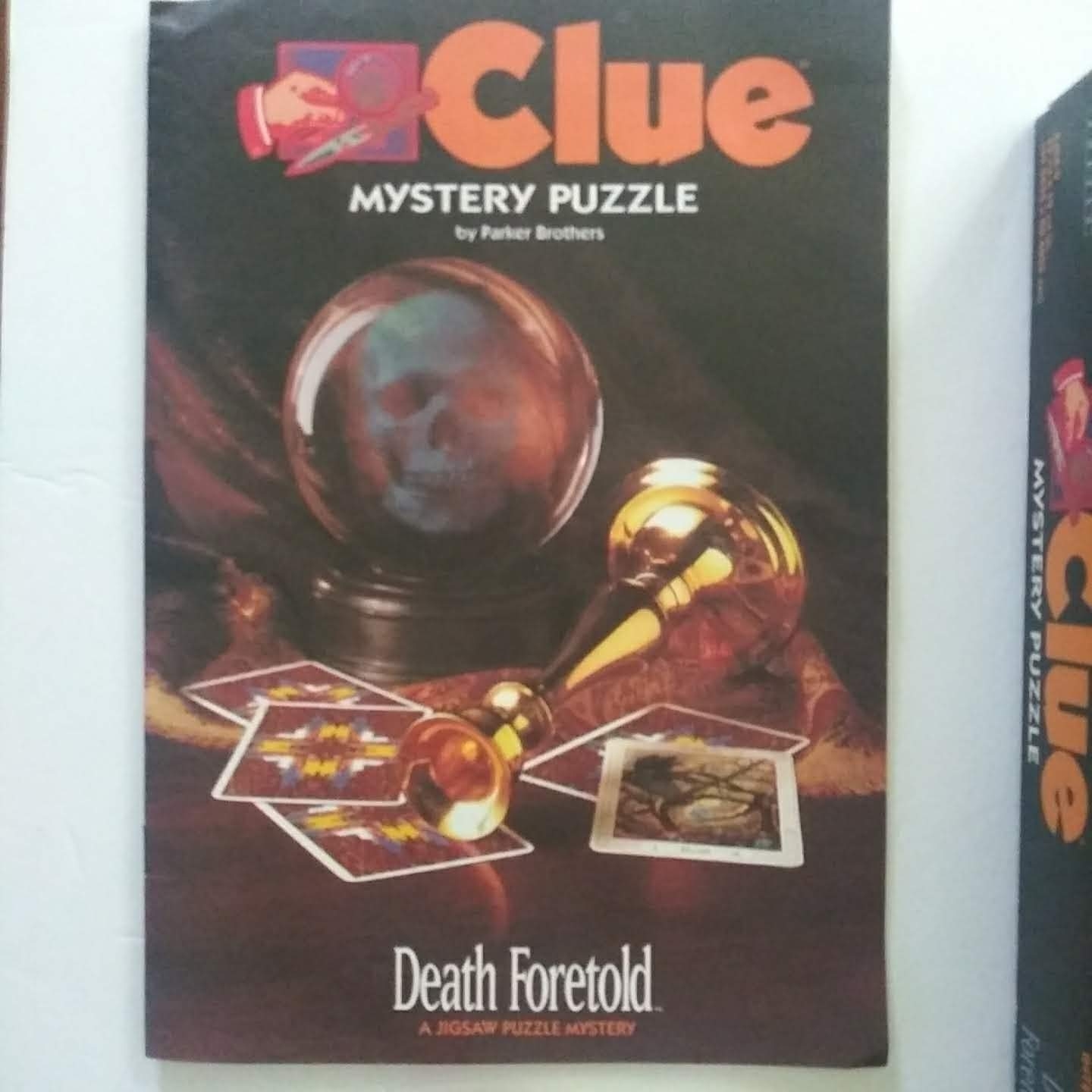 Amazon Parker Brothers Clue Mystery Puzzle Death Foretold 