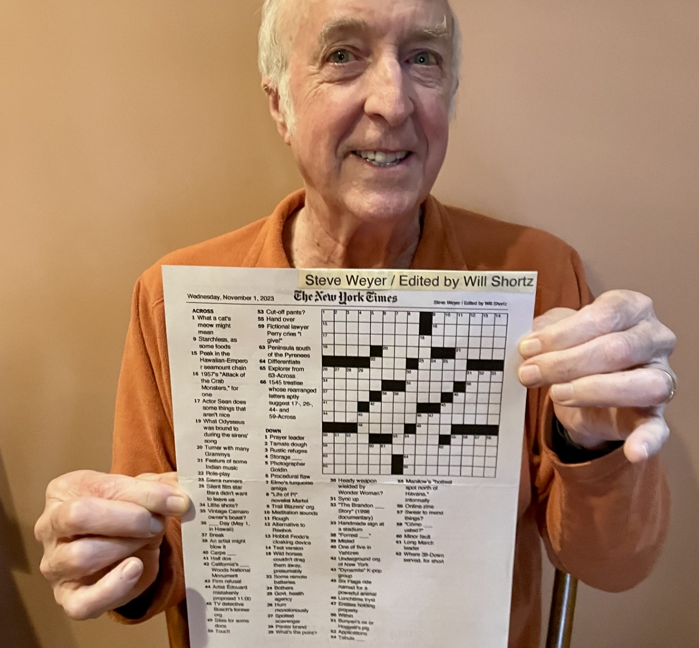 Ashland Amateur Crossword Puzzle Creator s Work Scores In The New 