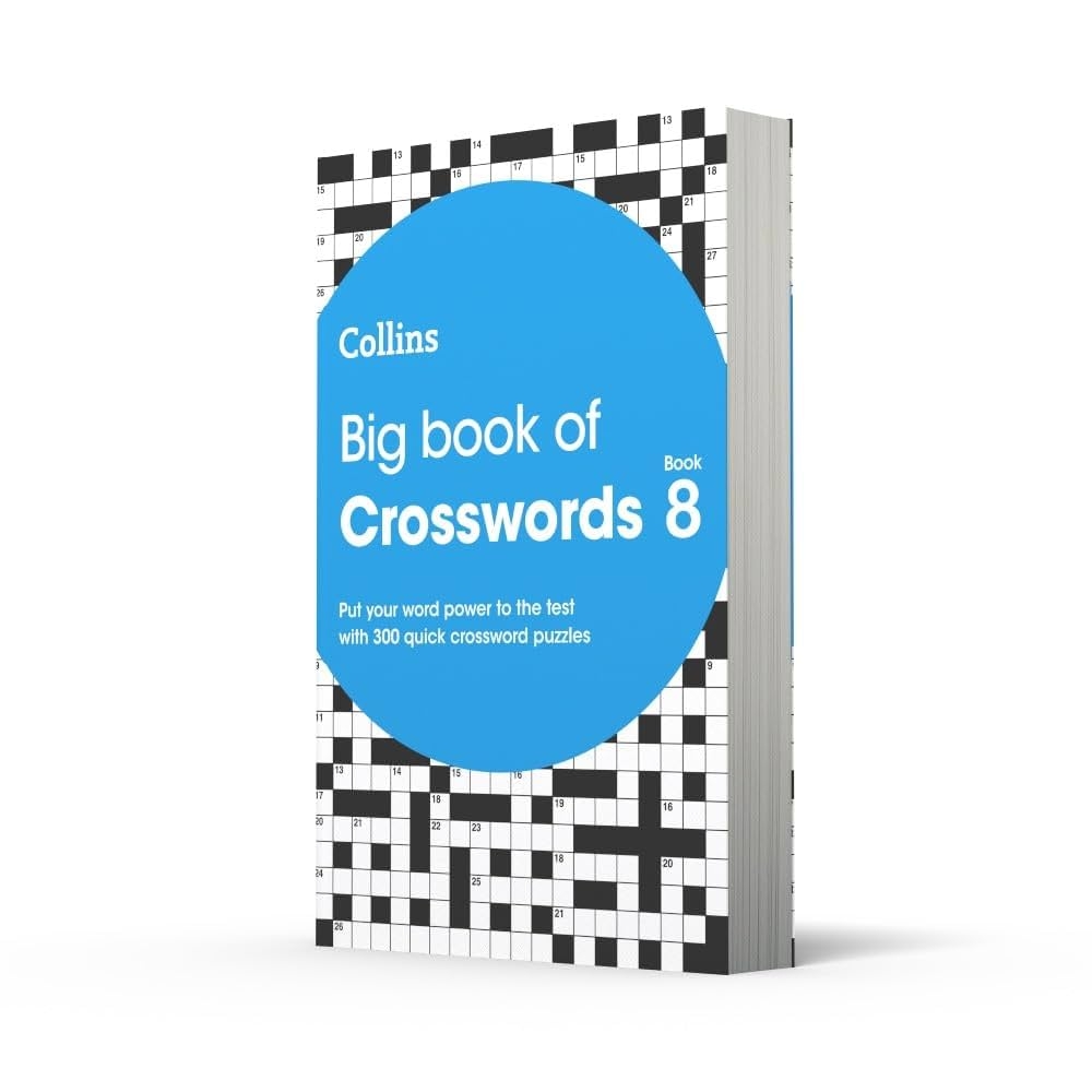 Big Book Of Crosswords 8 300 Quick Crossword Puzzles Collins Crosswords Amazon co uk Collins Puzzles 9780008403935 Books