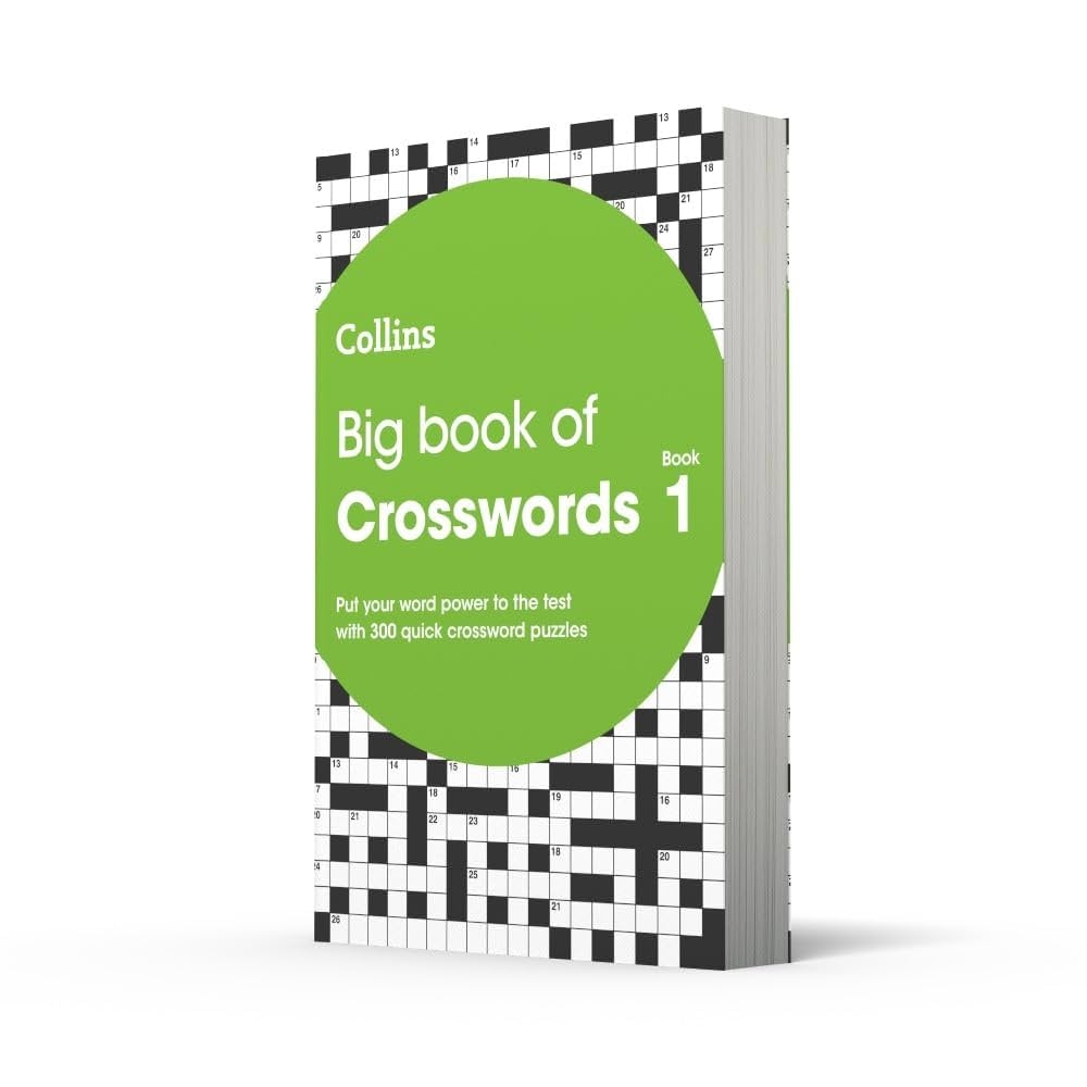 Big Book Of Crosswords Book 1 Collins Puzzles 9780008220945 