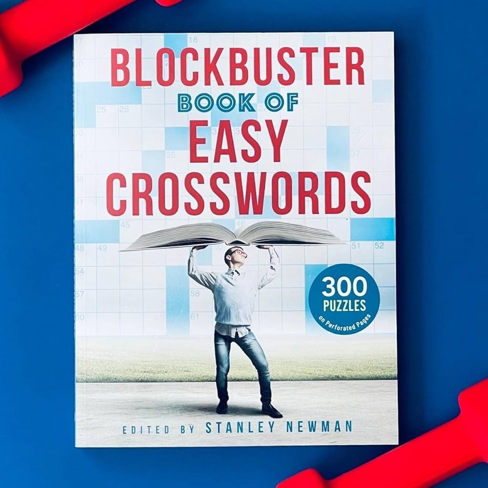 Blockbuster Book Of Easy Crosswords Blockbuster Crosswords Newman Stanley 9781454946922 Amazon Books