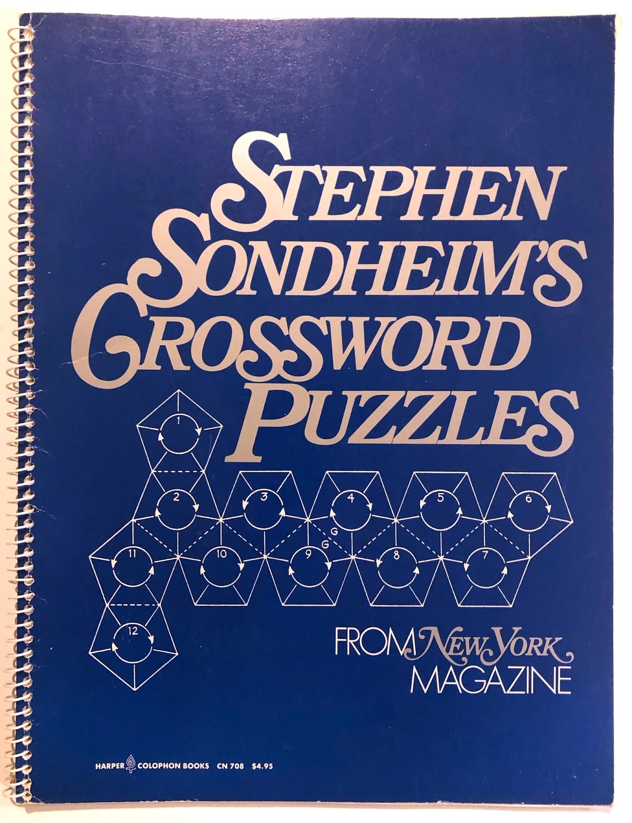 Blogfott Stephen Sondheim s Crossword Puzzles