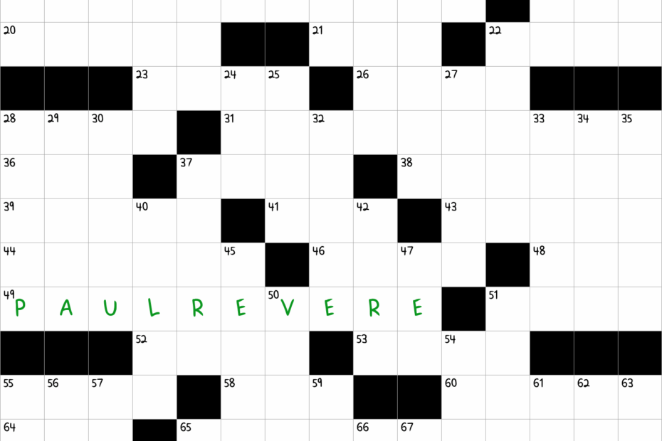 Boston Herald NYT Crossword Clue September 24 2024