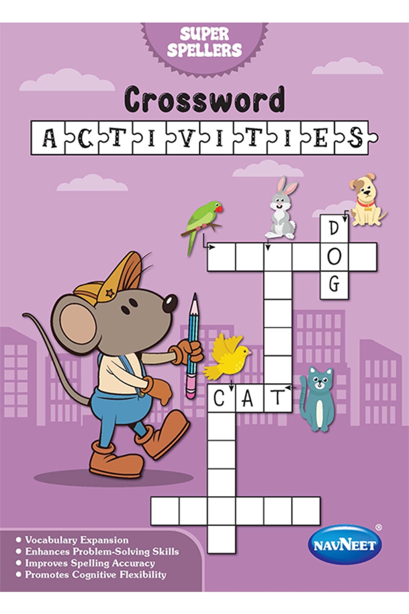 Buy Navneet Super Spellers Word Crossword Activities Book Paperback For Online In India Kheliya Toys