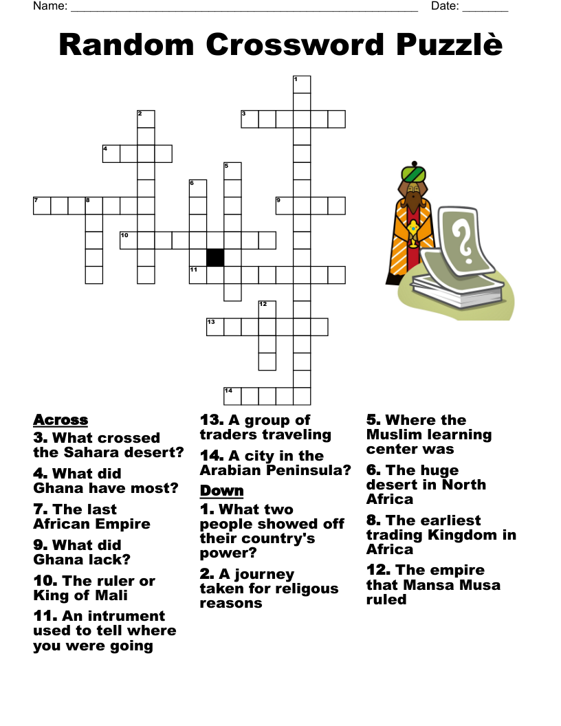 Chapters 5 6 And 7 Crossword WordMint