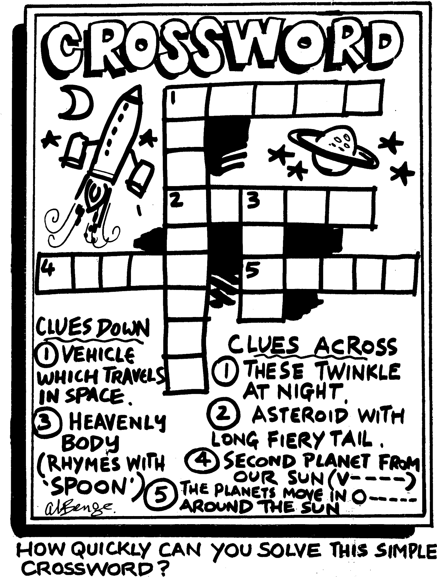 Children s Crossword Knight Features Content Worth Sharing