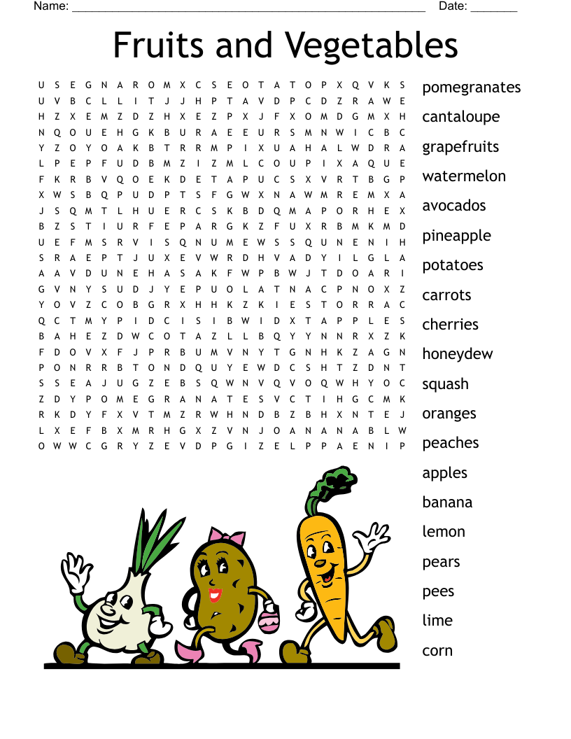 Citrus And Berry Fruits Crossword WordMint