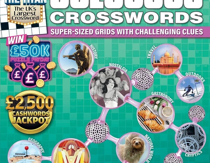 Colossus Crosswords Magazine UK Lovatts Crossword Puzzles Games U0026 Trivia