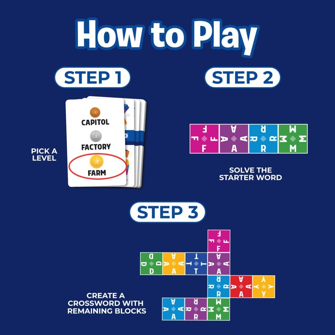 Crossico By Uzzle Games Family Games For Children Kuwait Ubuy