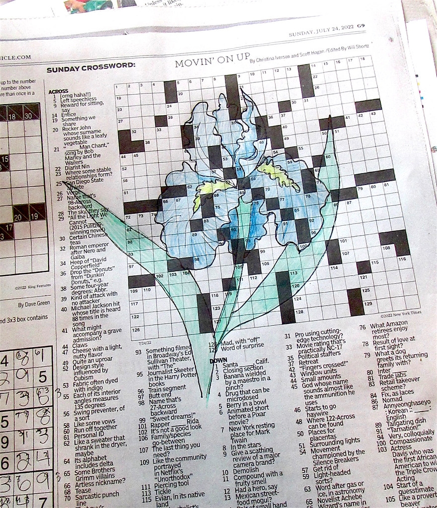 Crossword Art Love Sudoku But Find Crosswords Boring Sund Flickr
