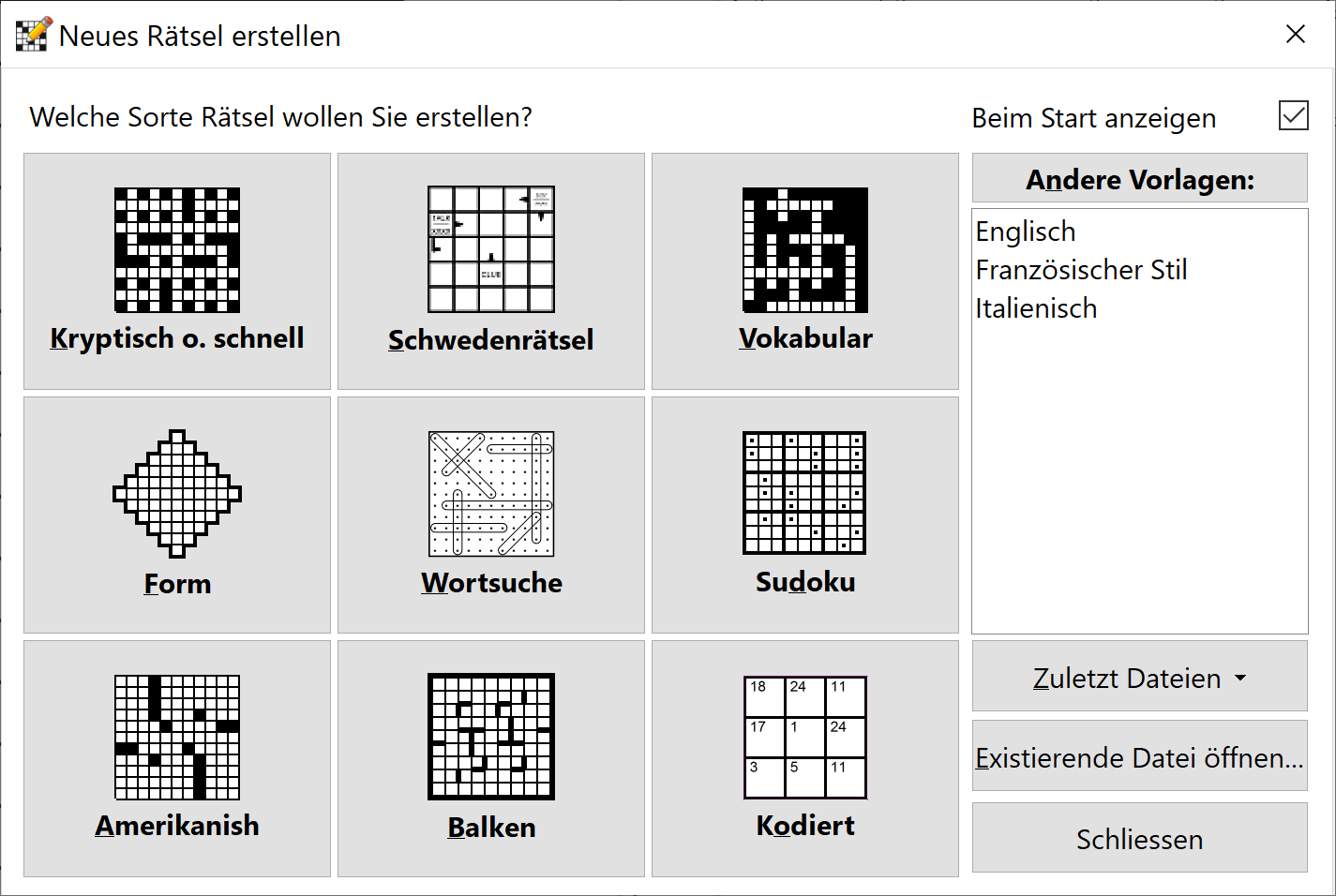 Crossword Compiler Programm Zum Erstellen Von Kreuzwortr tseln