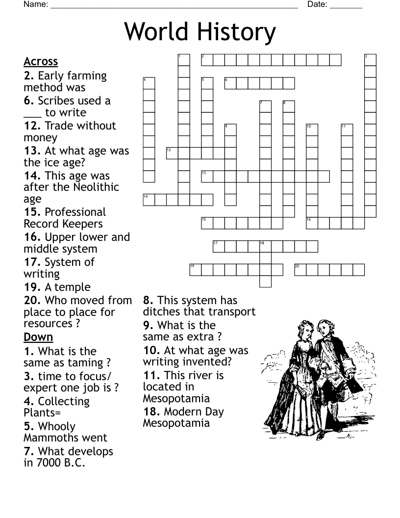 Crossword Puzzle 1 2 1 3 WordMint