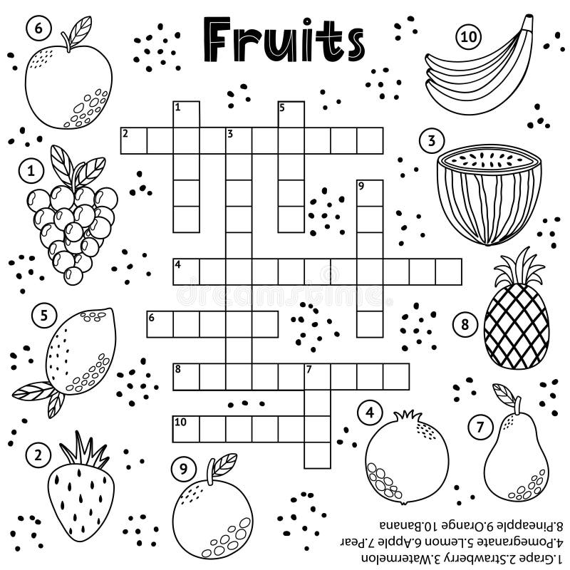 Crossword Puzzle Kids Stock Illustrations 5 239 Crossword Puzzle 