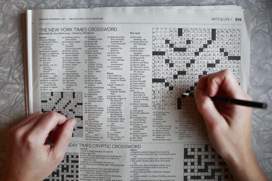 Crossword Puzzle Trivia