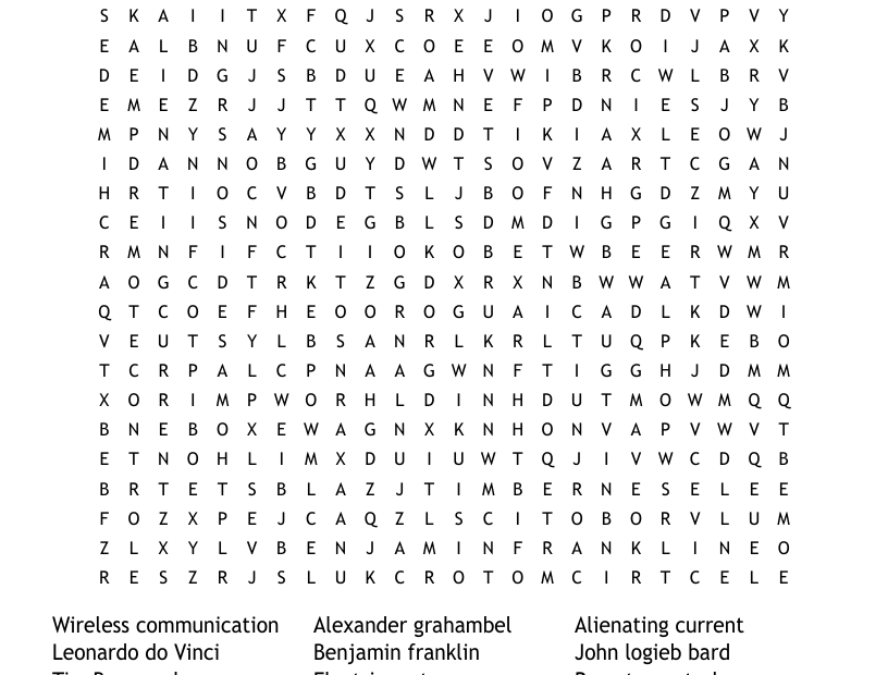 Crossword Puzzle Word Search WordMint