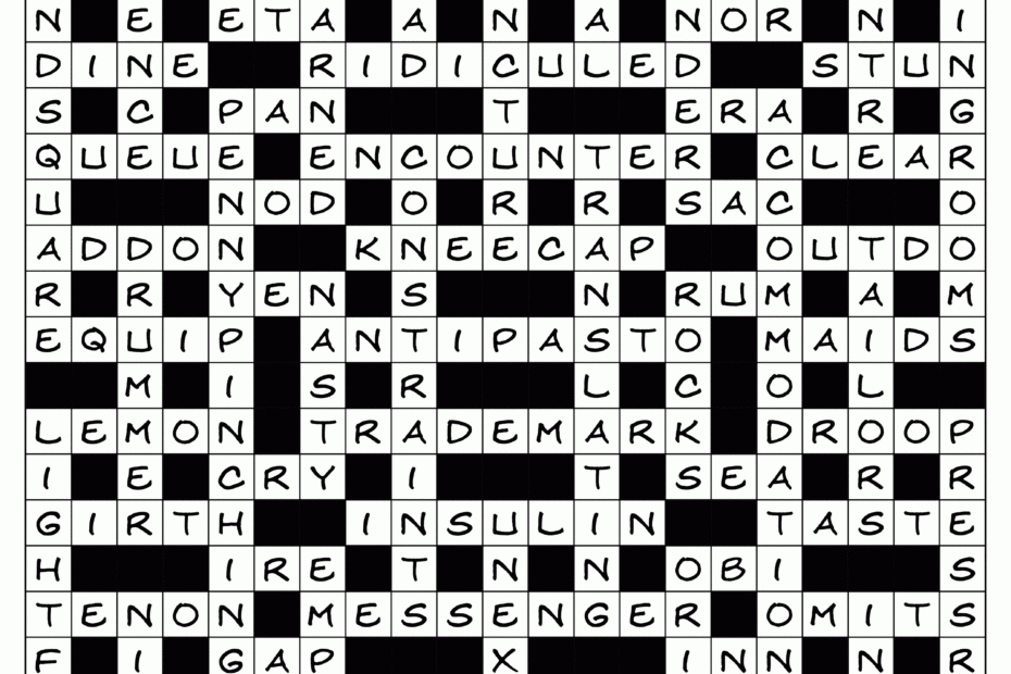 Crossword U0026 Puzzle Collection Solutions Issue 132 Lovatts