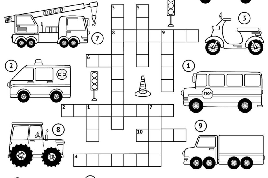 Crosswords For Hot Sale Kids Printable
