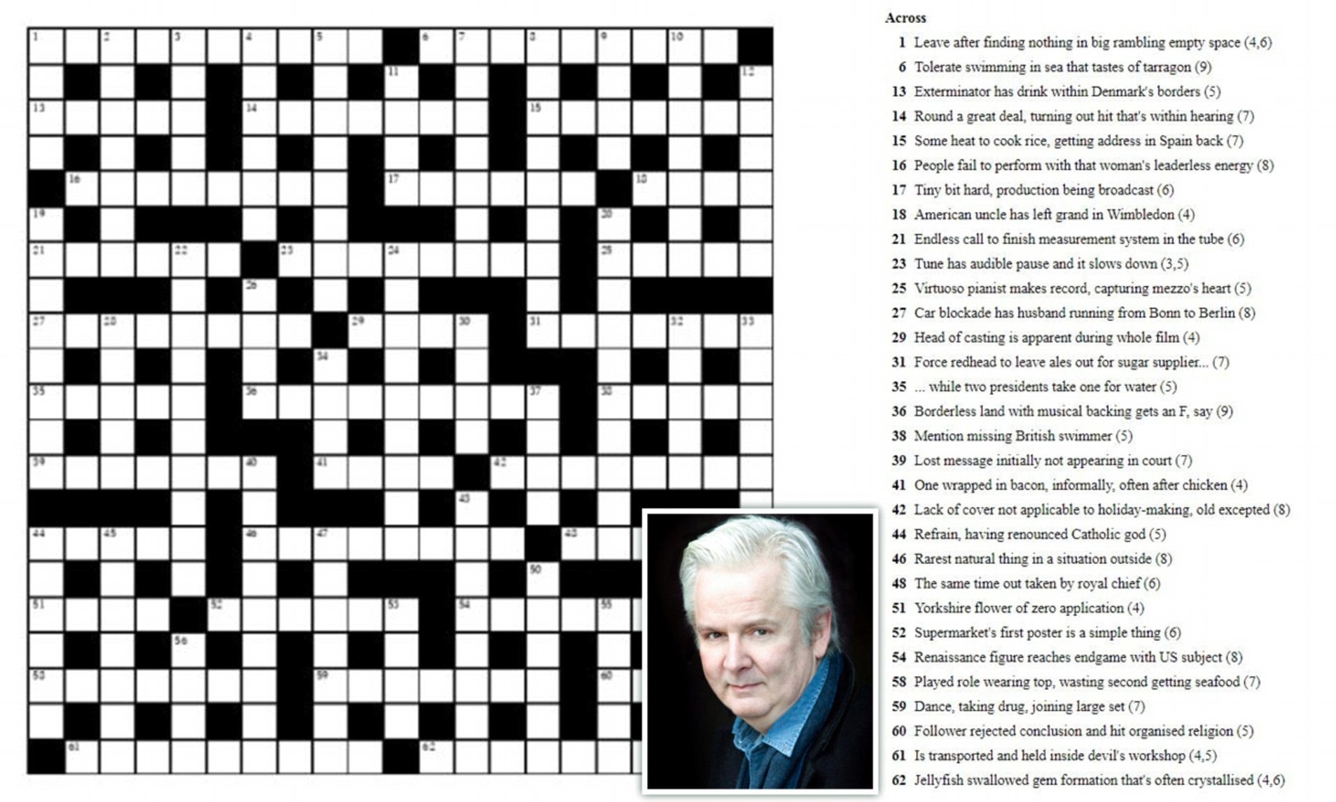 Cryptic Crossword May Be Hardest Ever And Take Fans Years To Crack 