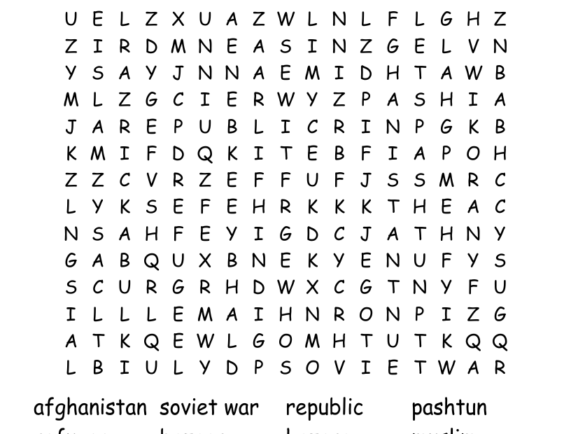 Daily Crossword Puzzle Word Search WordMint Worksheets Library