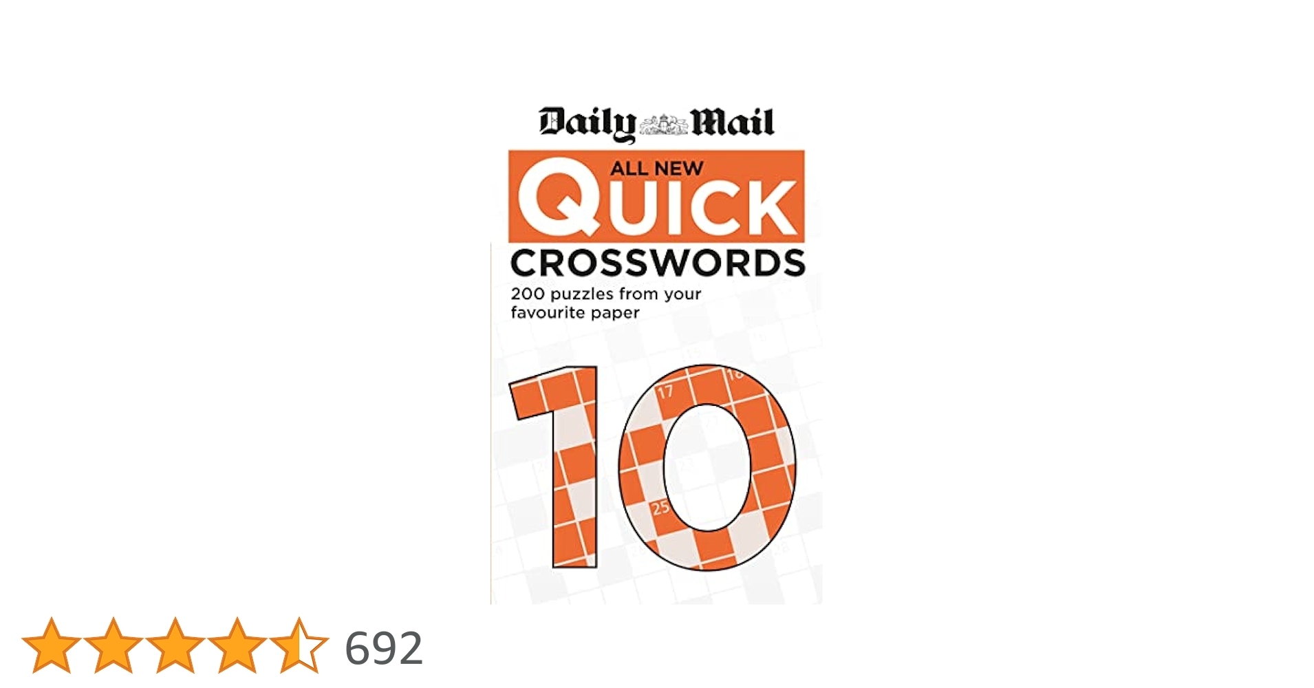 Daily Mail All New Quick Crosswords 10 The Daily Mail Puzzle Books Amazon co uk Daily Mail 9780600635666 Books
