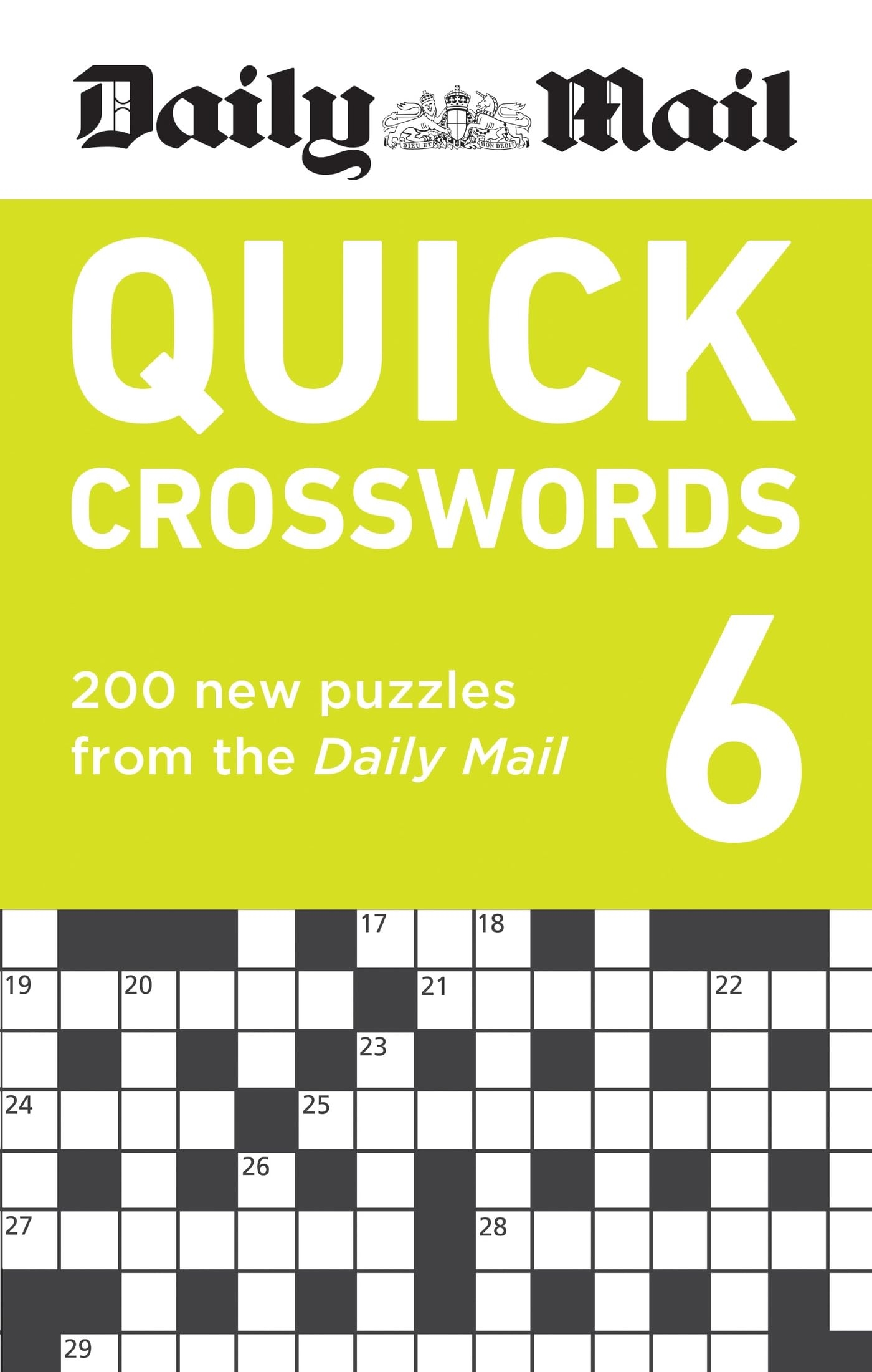 Daily Mail Quick Crosswords Volume 6 200 New Puzzles From The 