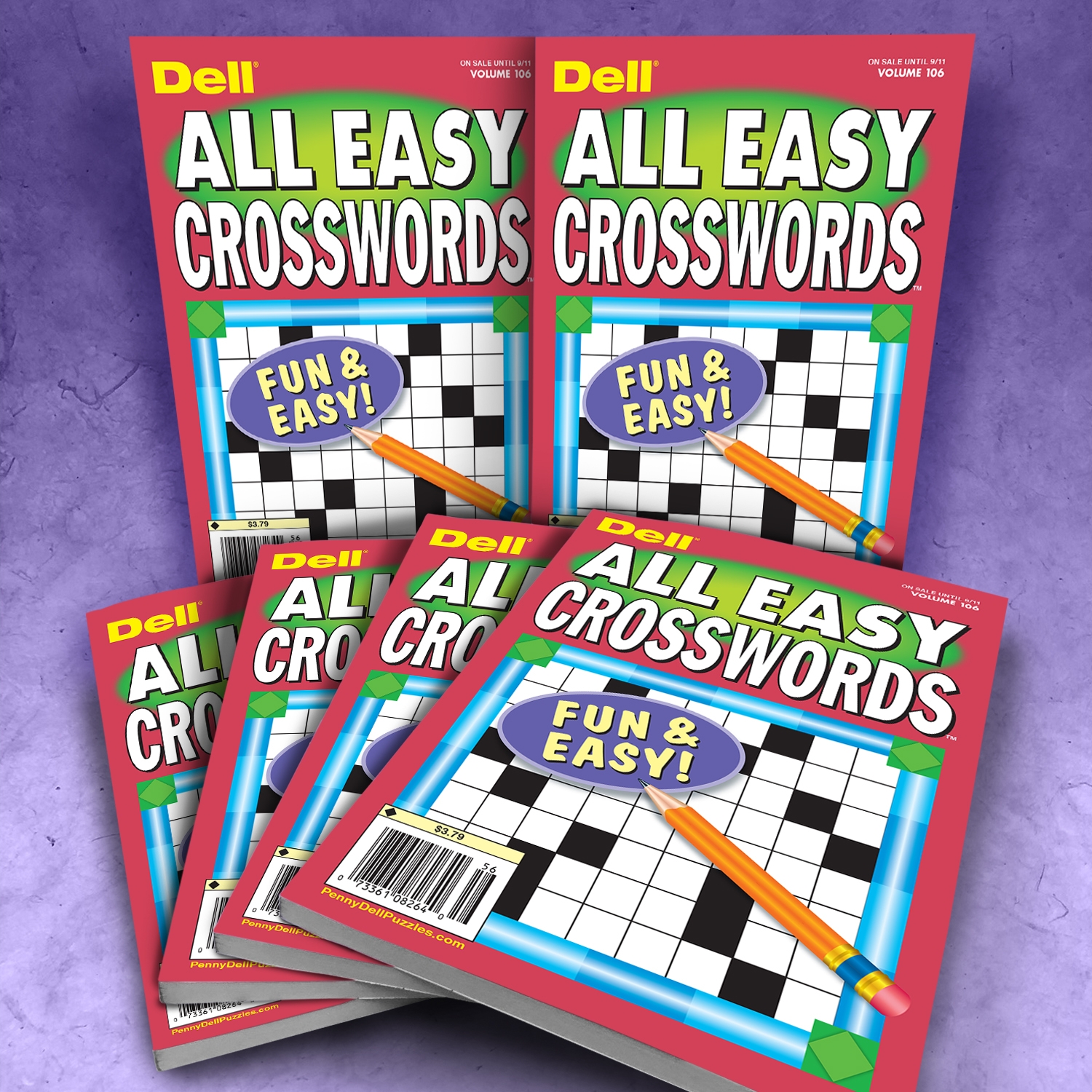 Dell All Easy Crossword Puzzles Bundle 20