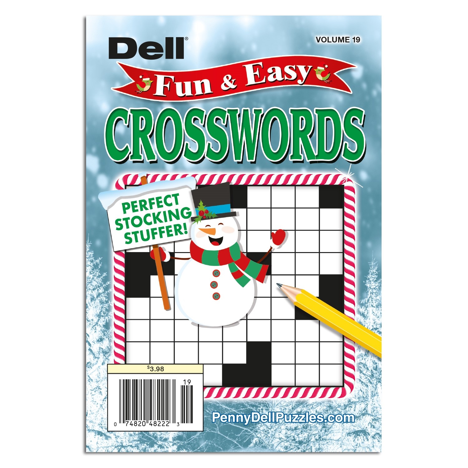 Dell Fun U0026 Easy Crosswords Bundle Of 100 Copies of The Same Issue 