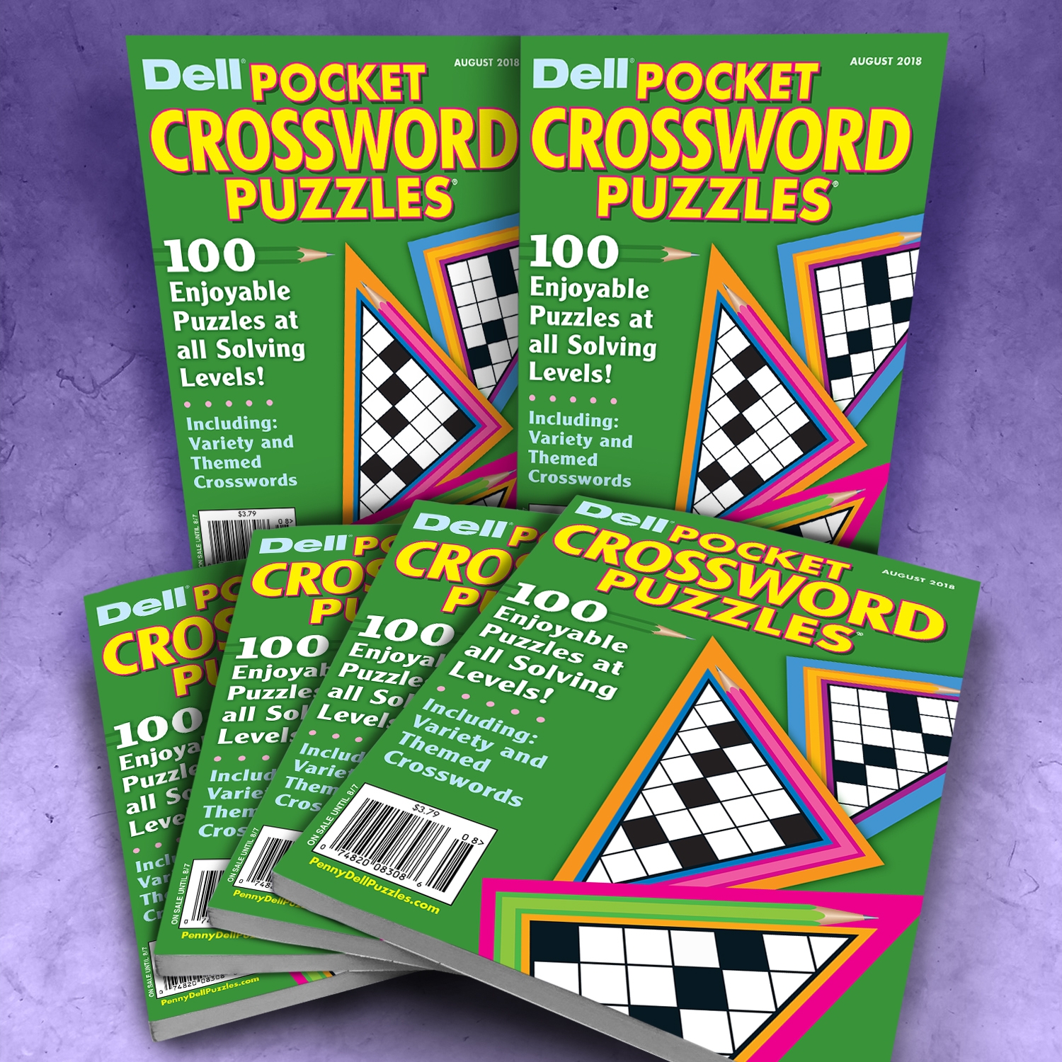 Dell Pocket Crossword Puzzles Bundle 20