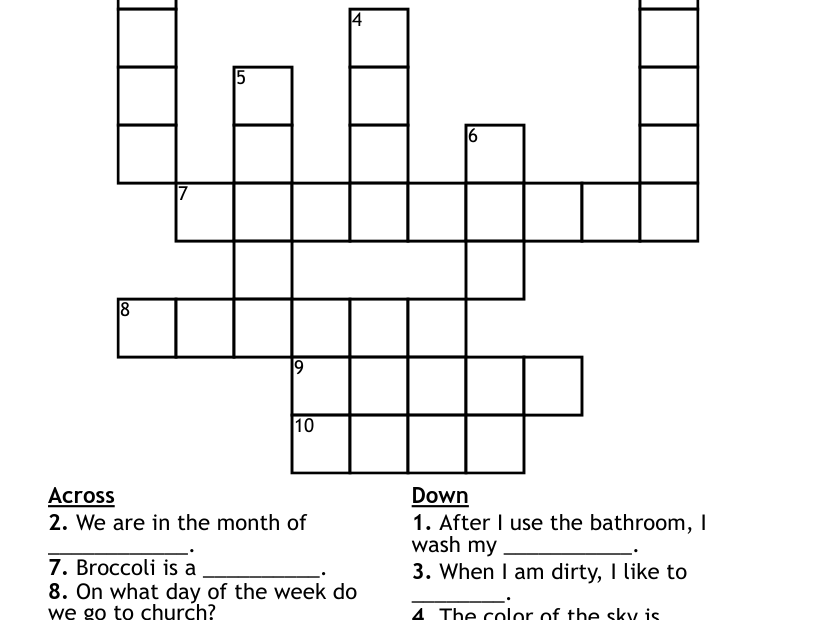 Easy Crossword WordMint