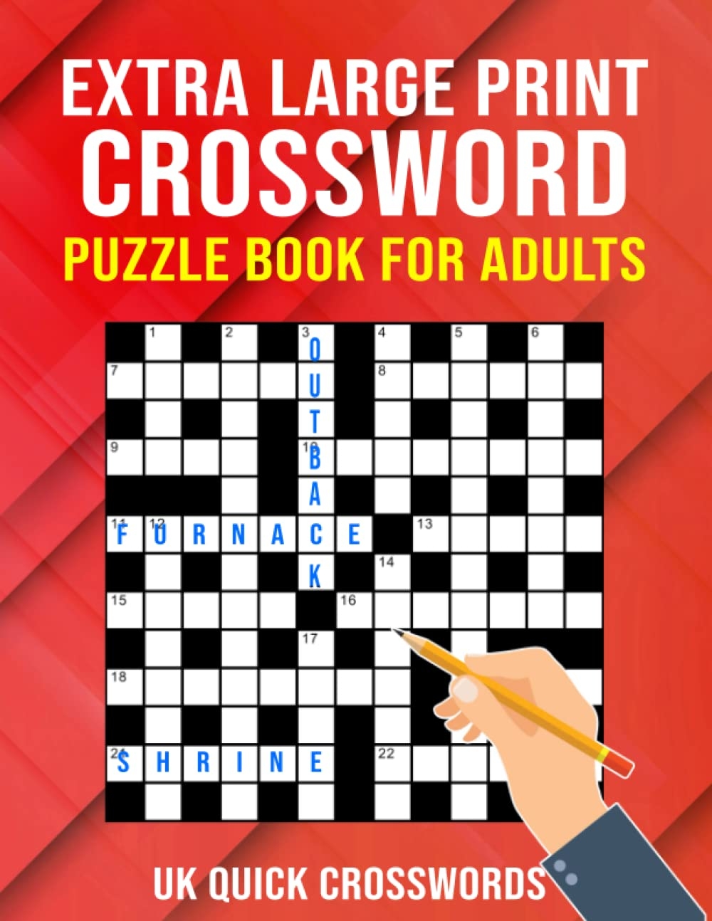 Extra Large Print Crossword Puzzle Book For Adults Botswana Ubuy
