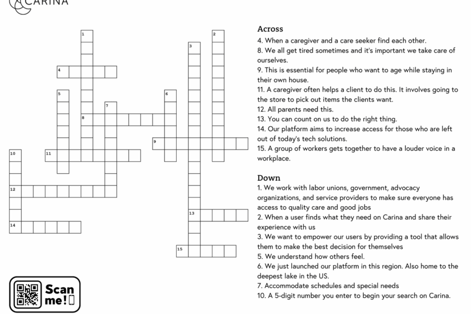 Free Downloadable Crossword Puzzle