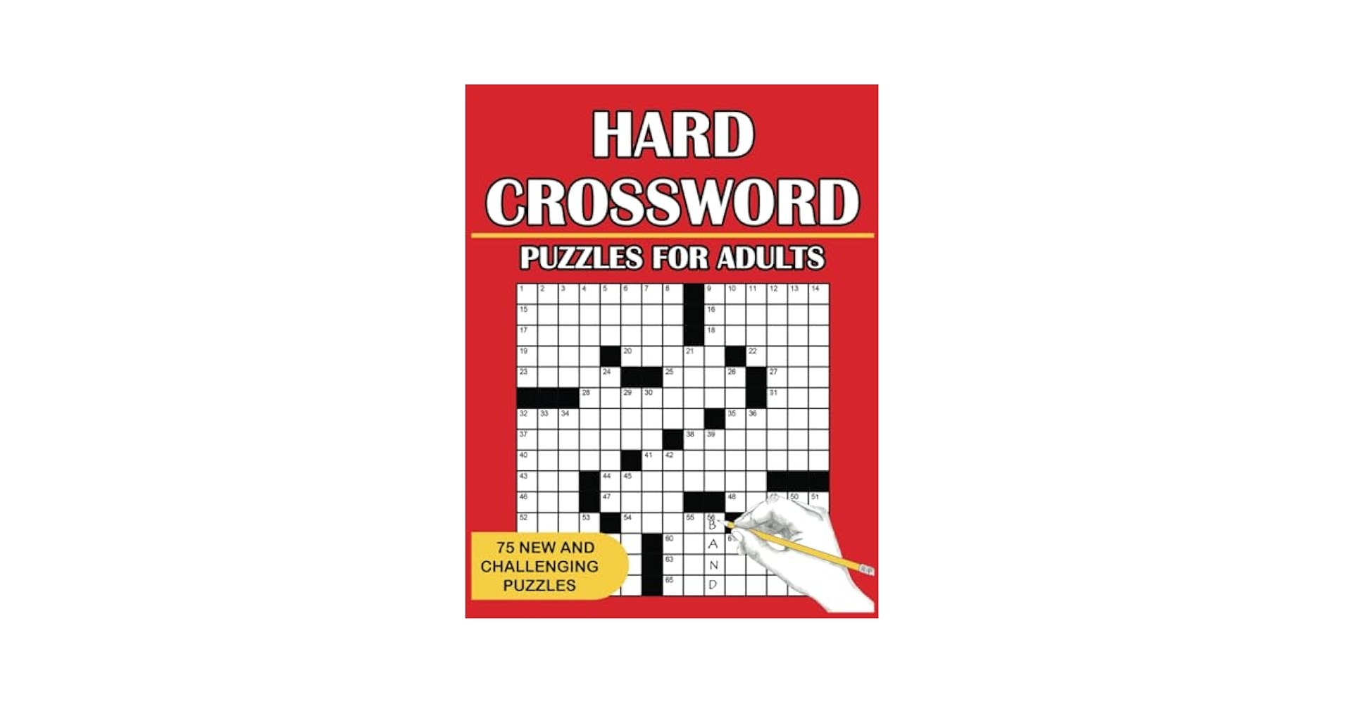Hard Crossword Puzzles For Adults Grady J R 9781647904029 Amazon Books