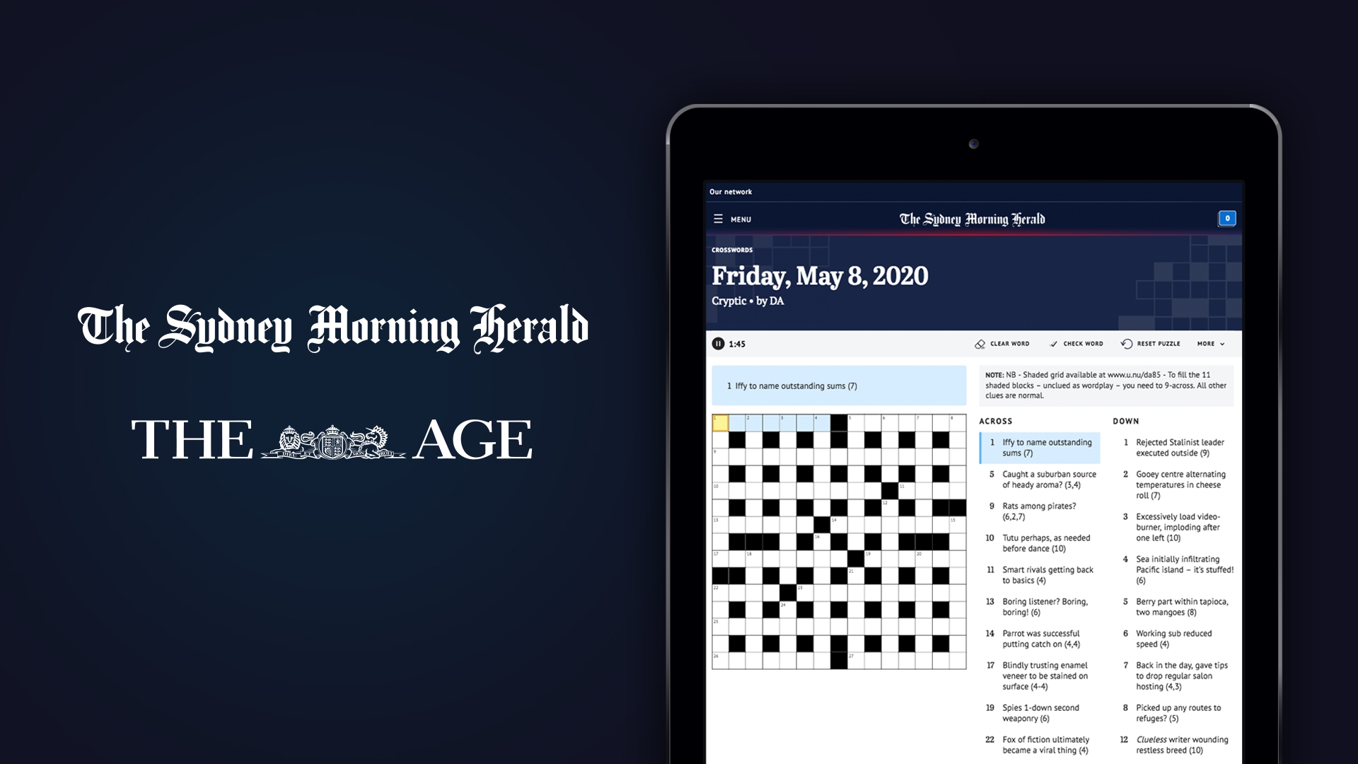Herald And Age Add Crosswords To Digital Subscriptions Nine For Brands