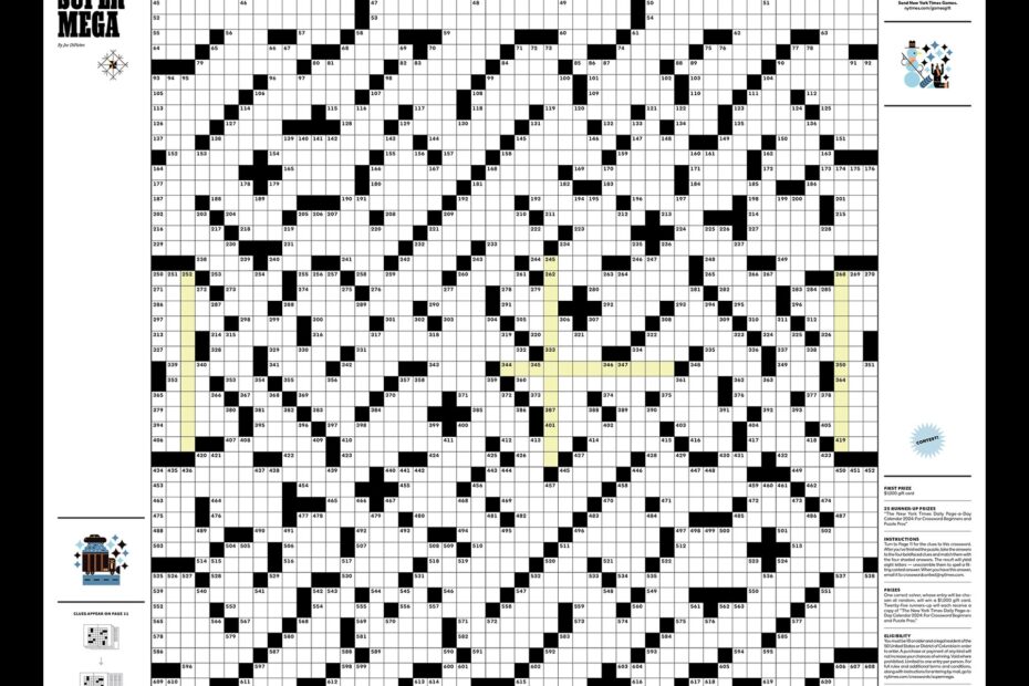 How To Solve The 2023 Puzzle Mania Super Mega Crossword The New