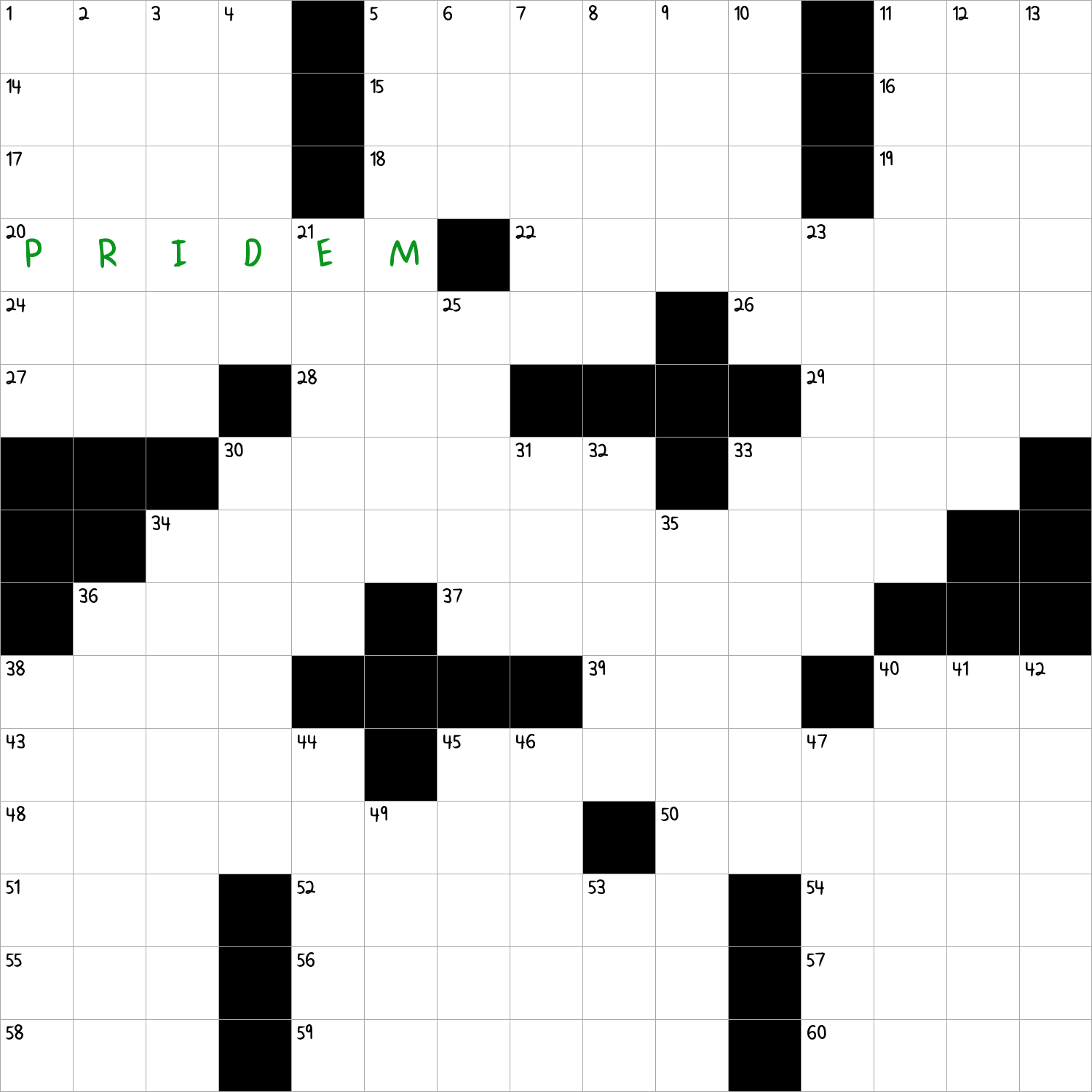 June Observance NYT Crossword Clue October 31 2024